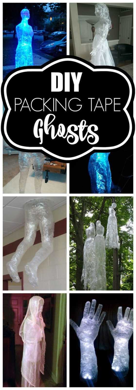 Diy Packagetapeghosts