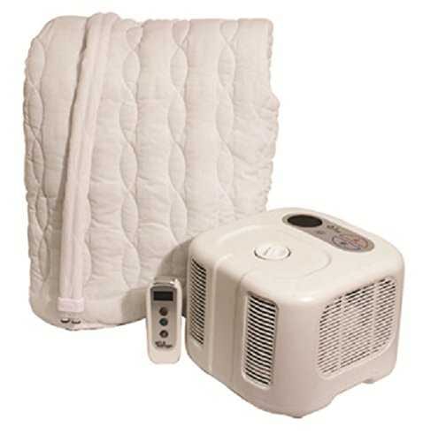Closeup Shot Of Chilipad Mattress And The Fan Assembly
