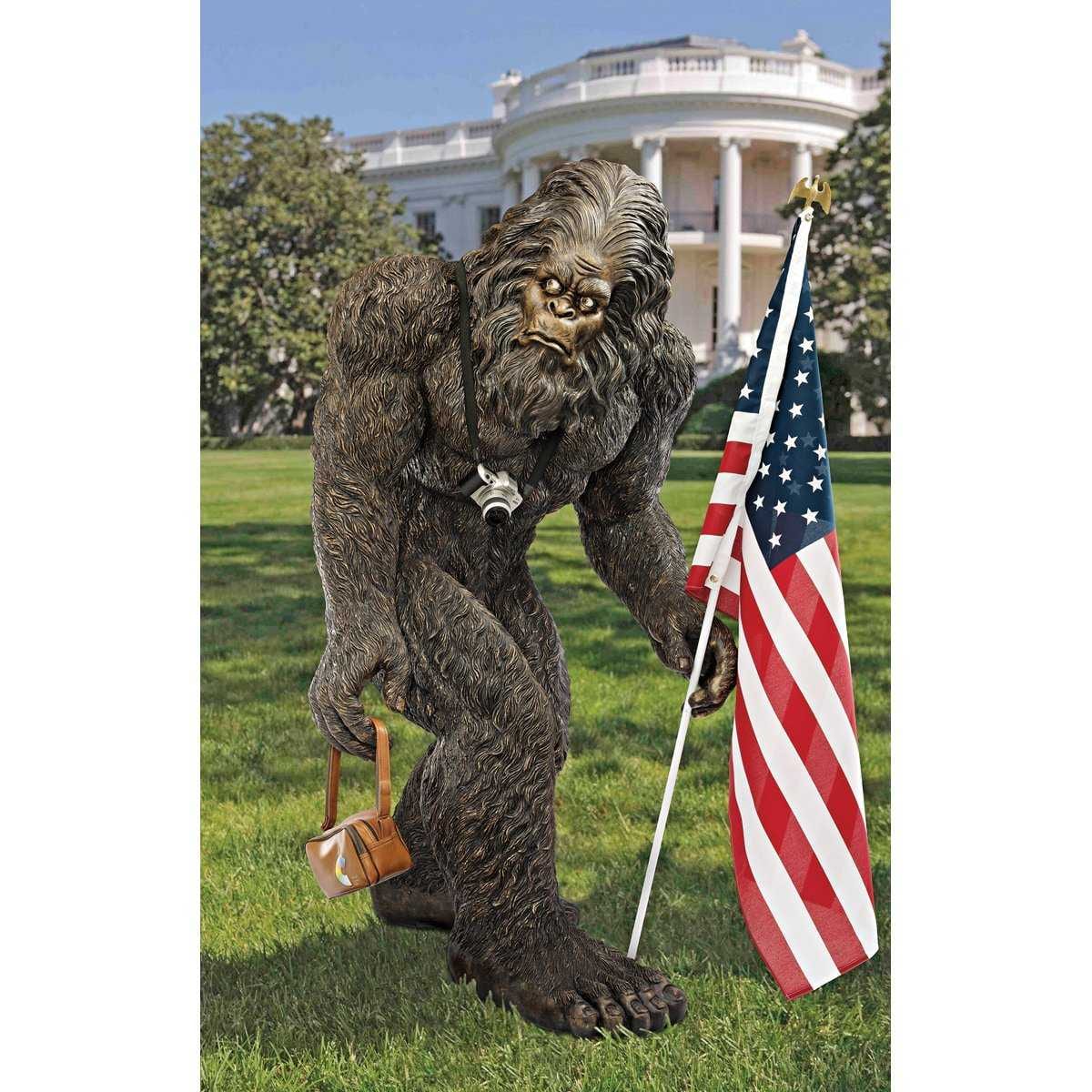 Bigfoot In Front Of The White House