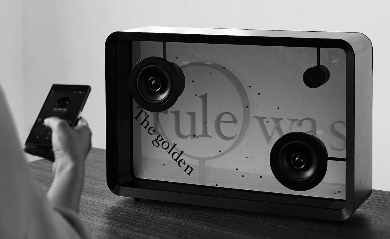 Blues Sound And Appear Awesome On The Speakers' Display Panel