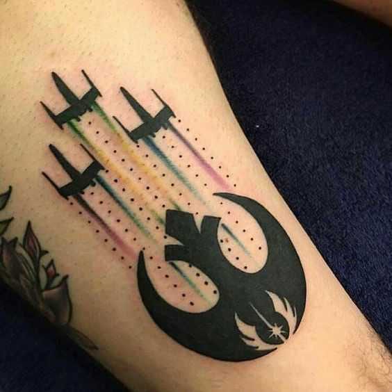 Best Star Wars Tattoos Rebels Logo