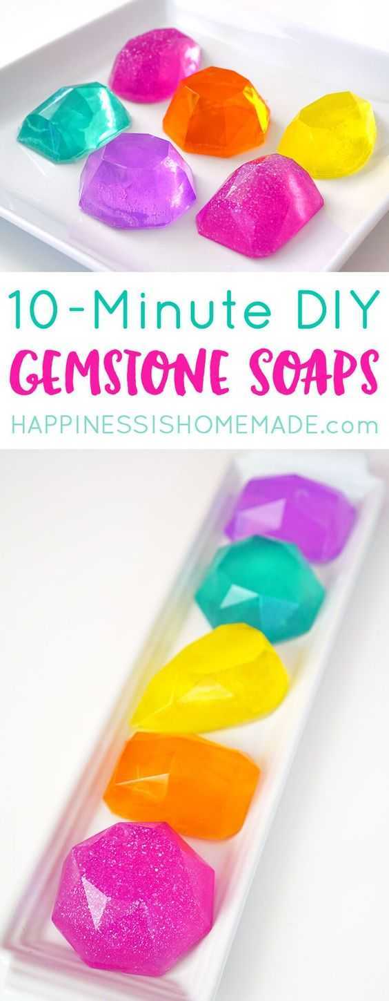Diy Gemstonesoaps