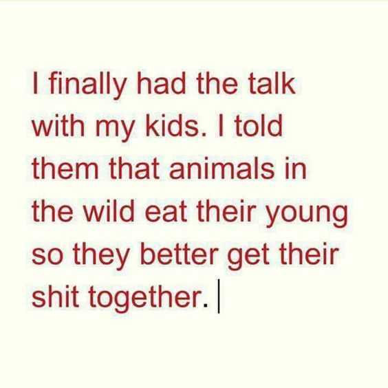 Funnyquote Parenteatyoung