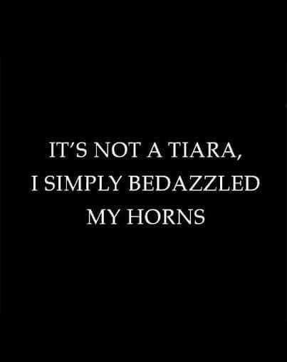 Funny Bedazzled Horns