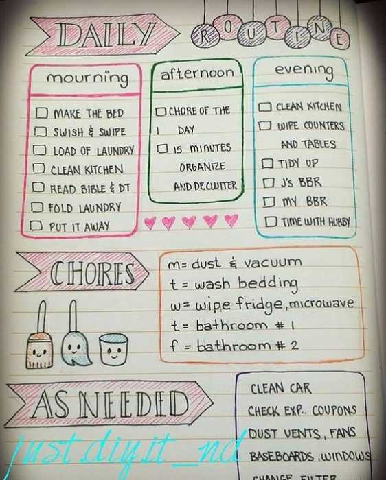 Bullet Journal Ideas To Do Template 2
