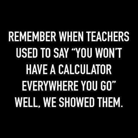 Hilarious Funny School Quotes Calculator Everywhere