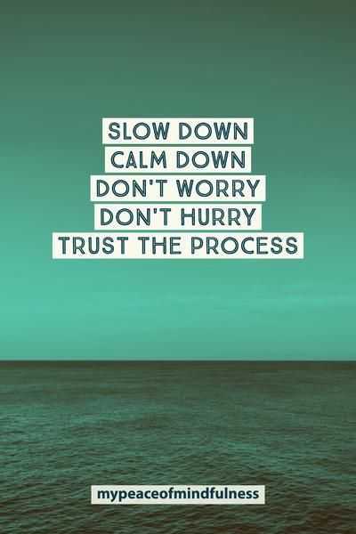Amazing Motivational Thoughts 10 Slow Down