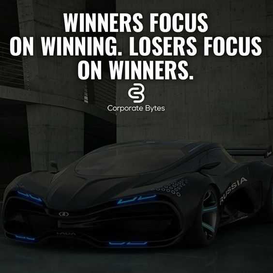 Amazing Motivational Sayings 5 Winners Focus