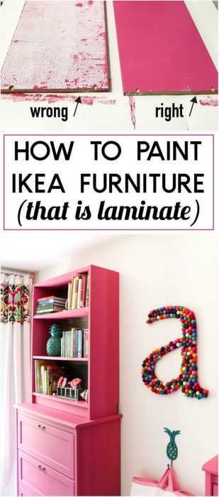 Ikea Hack Paint Laminate Ikea Furniture