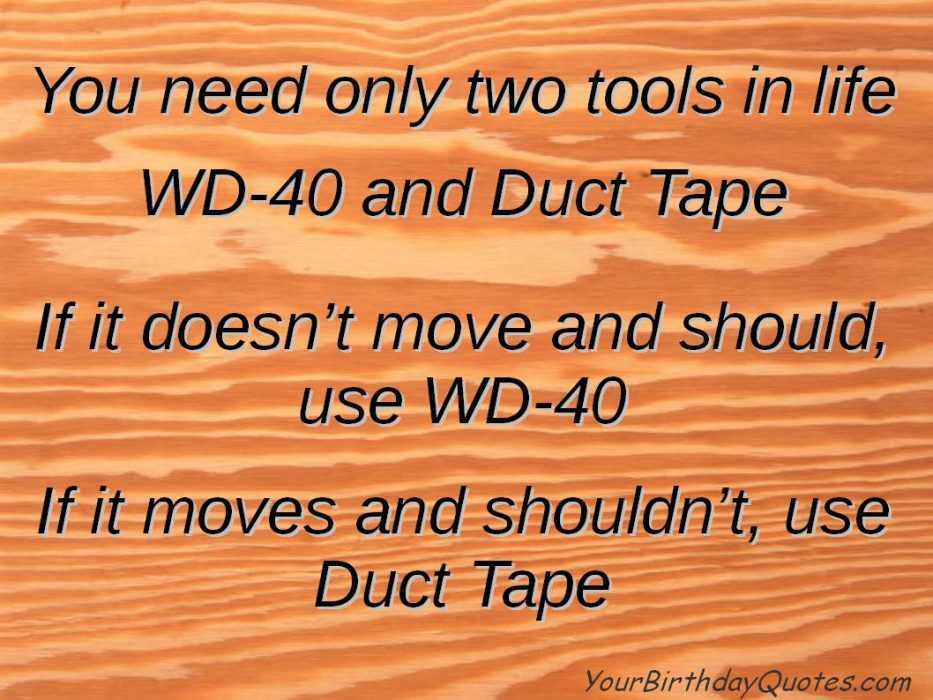 Funny Sayings About Life 2 Tools