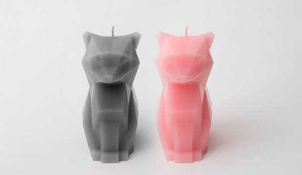 Skeleton Candle Cats