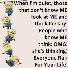 Funny Minions Meme Clean Quiet