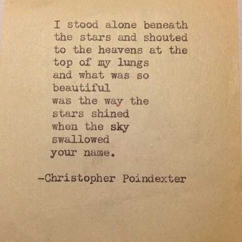 Poetic Quotes Stars