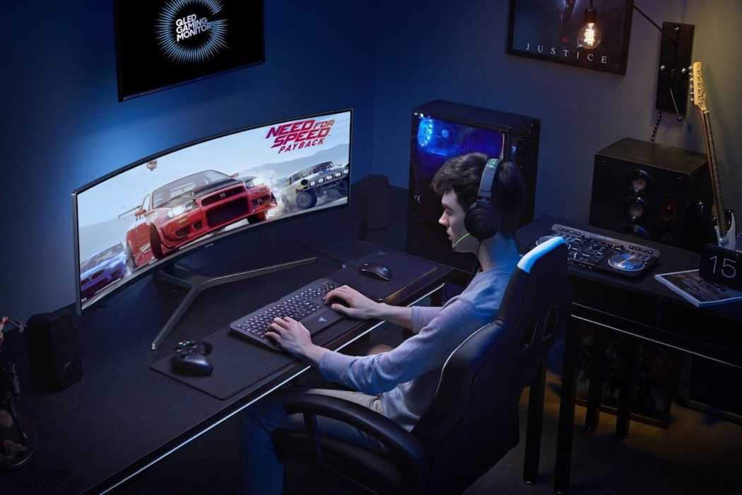 Serious Gaming On Samsung Wife Gaming Monitor
