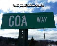 Funny Signs Best Street Name