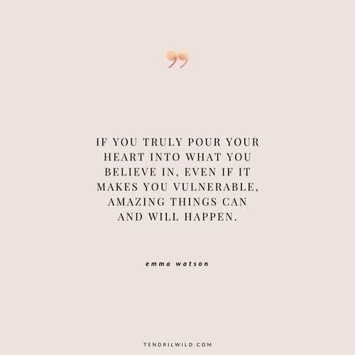 Amazing Inspirational Thought Pour Your Heart Out