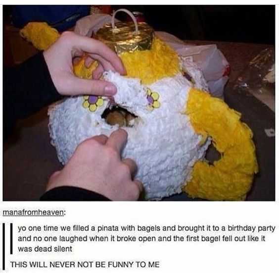 Funny Meme Pictures  Bagel Pinata