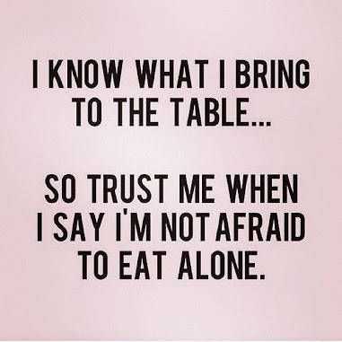 Empowering Quotes What To Bring To The Table