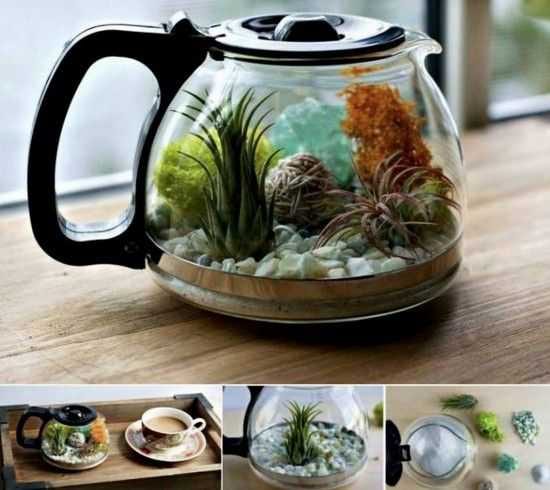Upcycling Projects  Old Coffee Pot