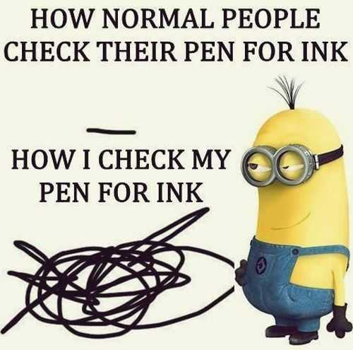 Funny Minion Images With Captions Pen