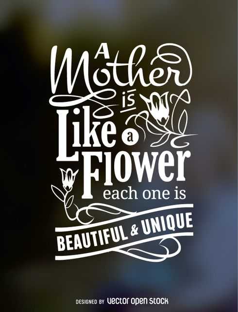 Inspiration Quotes For Mother's Day Mothers Are Beautiful