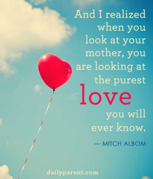 Inspiration Quotes For Mother's Day The Best Love