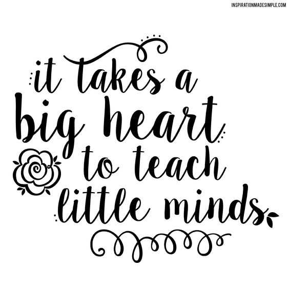 Great Motivational Quotes For Teachers Heart