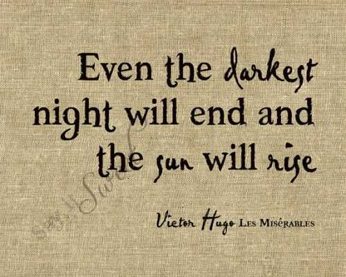 Quotes About Struggle Darkest Night