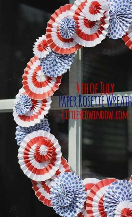 Diy Rosette Wreath
