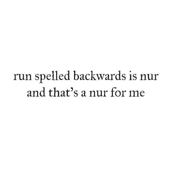 Funny Run Backwards