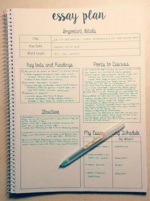 Diy Essay Plan