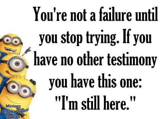 Minion Testimony