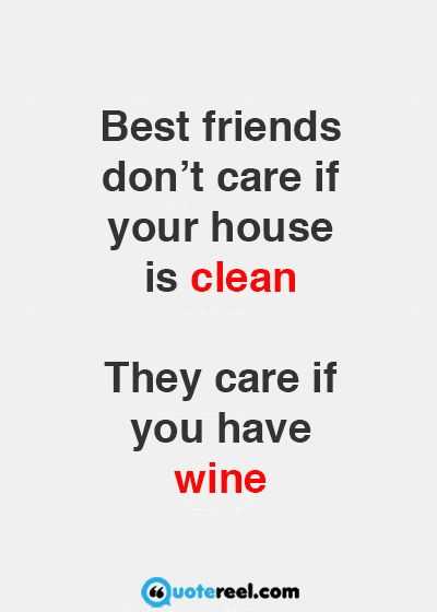 Quote Best Friends Wine