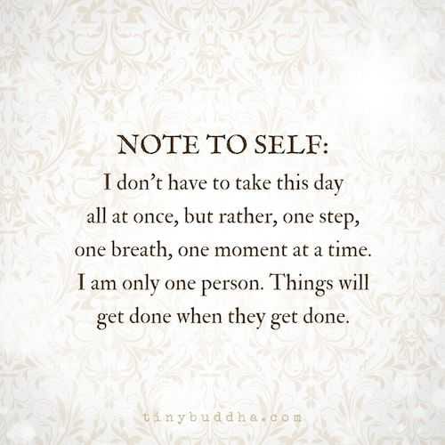 Note To Self