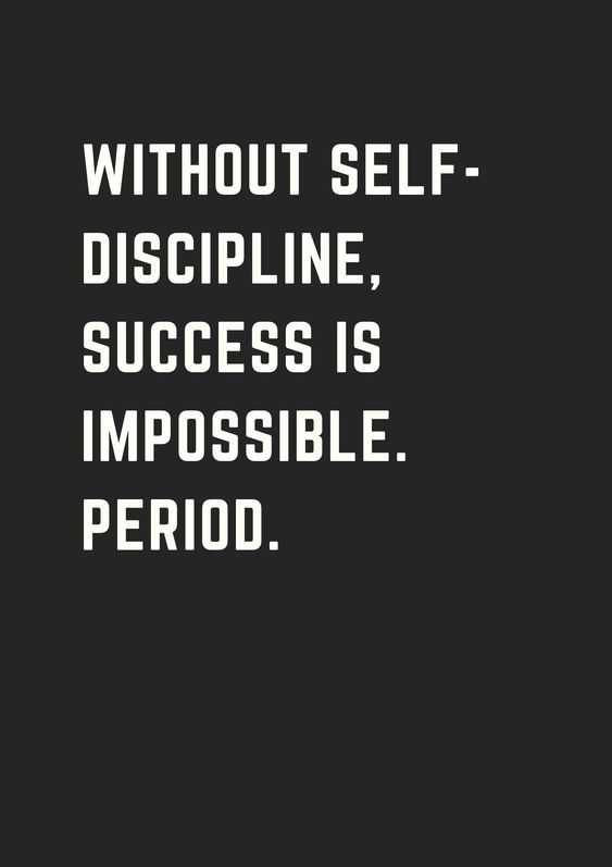 Motivational Quotes For SelfDiscipline