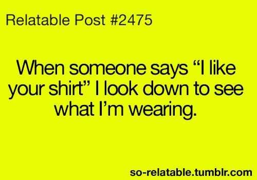 Funny Look Down