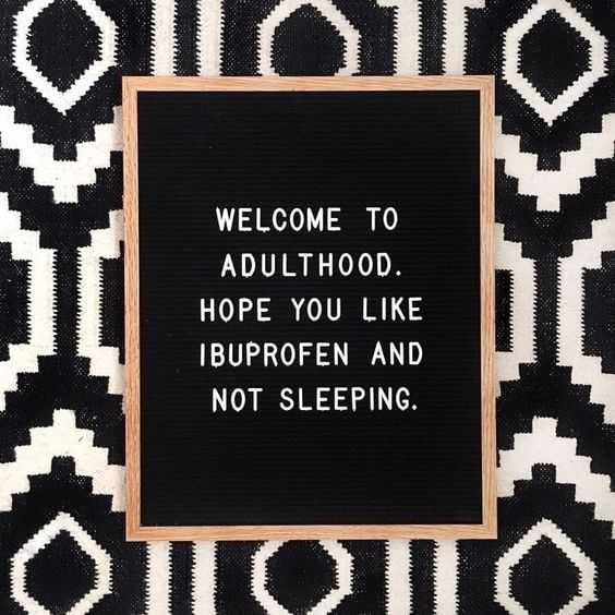 Funny Letter Board Messages Adulthood