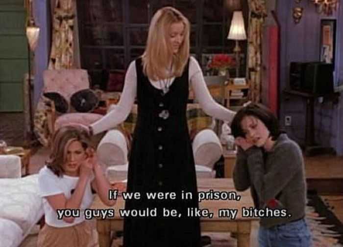 Funny Quotes From Tv Shows Phoebe Rachel And Monica