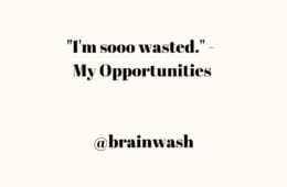 Quote Wasted