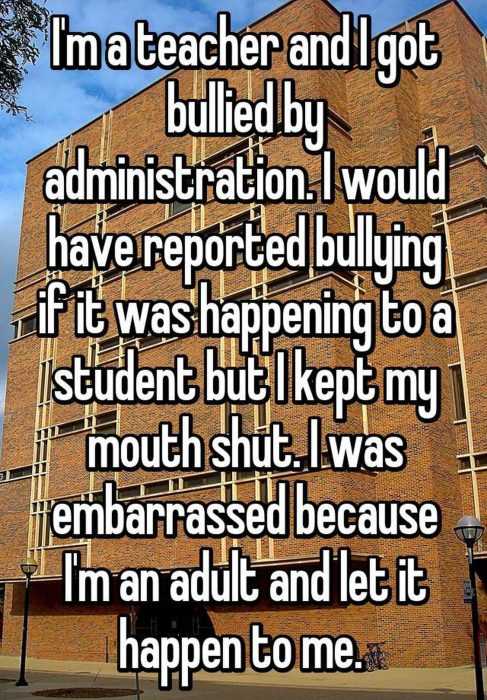 Whisper Bullied Admin