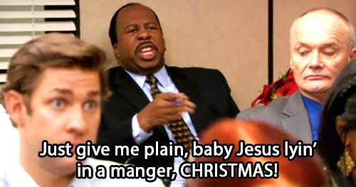 Office Christmas Plain