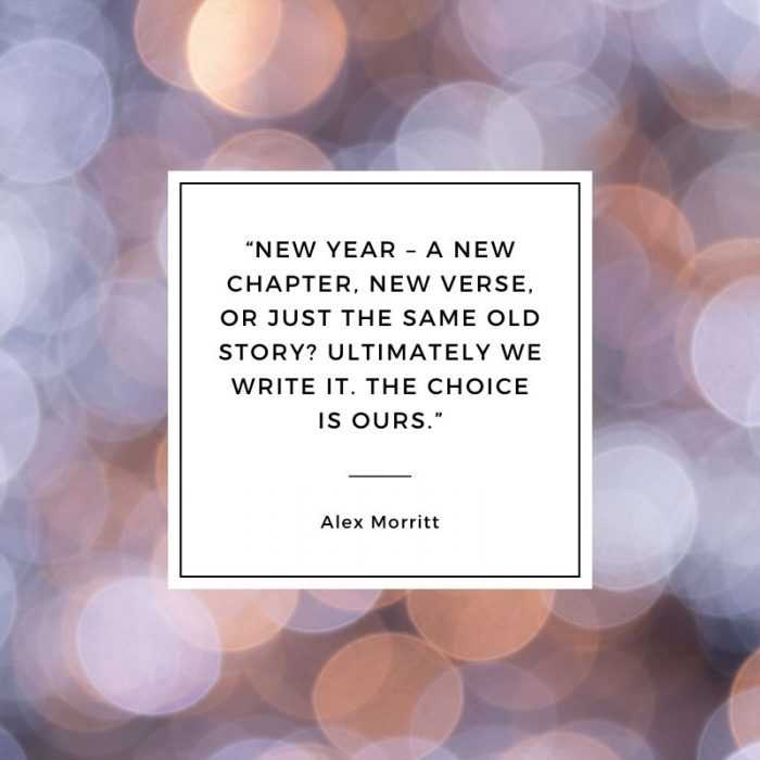 Quote New Year Verse