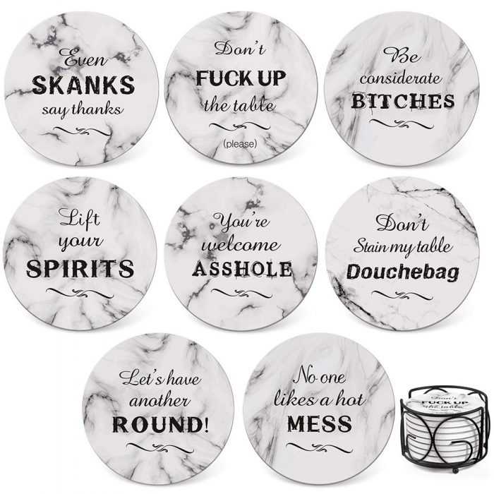 Sweary-Coasters Sweary Coasters