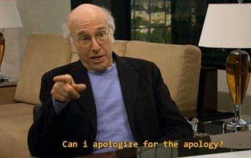 Curb Apologize