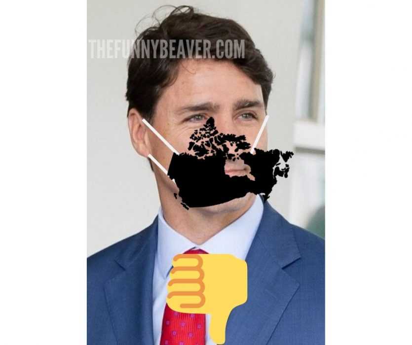 Mask Shaped Countries Meme  Canada