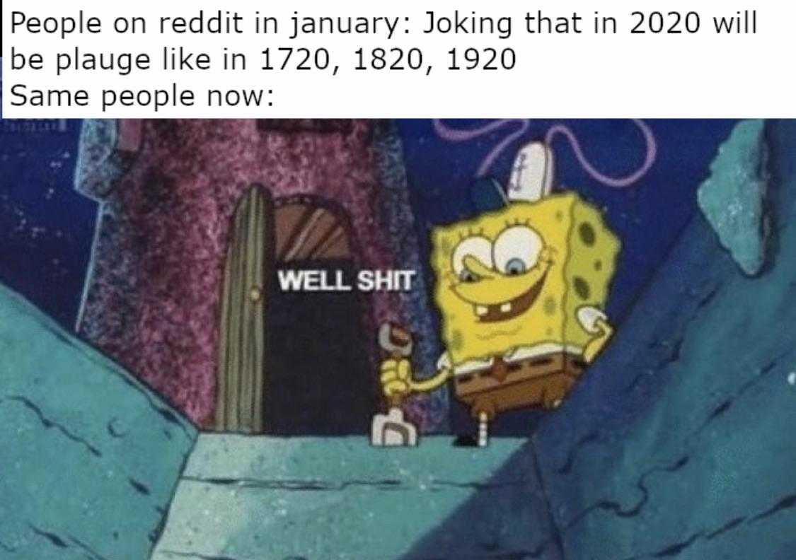 2020 Memes  2020 Meme Of Sponge Bob