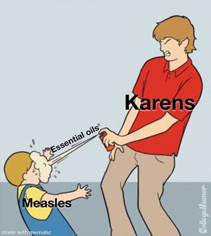 Karen Coronavirus Memes  Karen Treating Measles