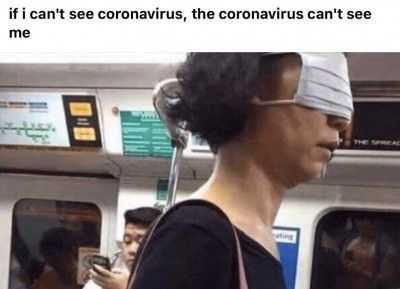 Meme Cant See Me