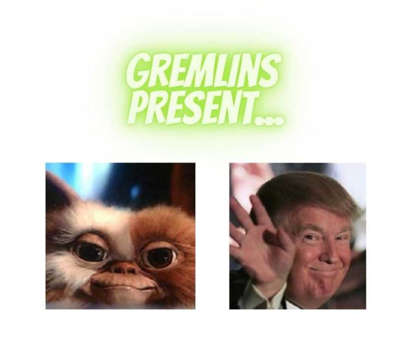 Gremlins-2 A Gremlin Making A Funny Expression Looks A Lot Like Trumps Forced Smile