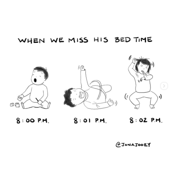 Kid-Missed-Bedtime Funniest Parenting Comics